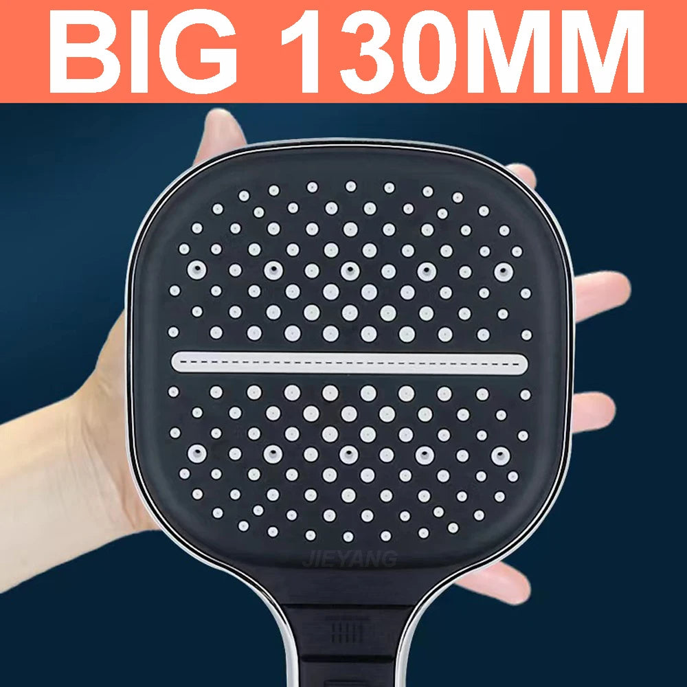 Adjustable Shower Head Large Area 7 Modes رأس دش قابل للتعديل بمساحة كبيرة و7 أوضاع