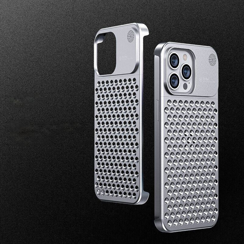 Aluminum Alloy iPhone Hard Case جراب صلب من سبائك الألومنيوم للآيفون