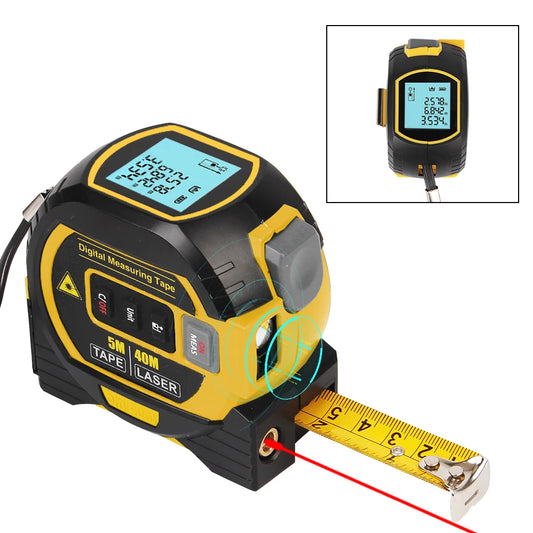 3 in 1 Laser Measure Tape شريط قياس ليزر 3 في 1