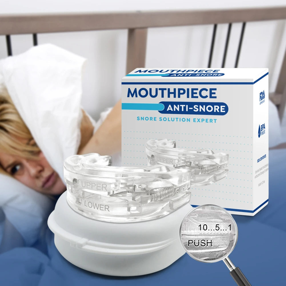 Anti-Snoring Mouth Guard واقي الفم المضاد للشخير