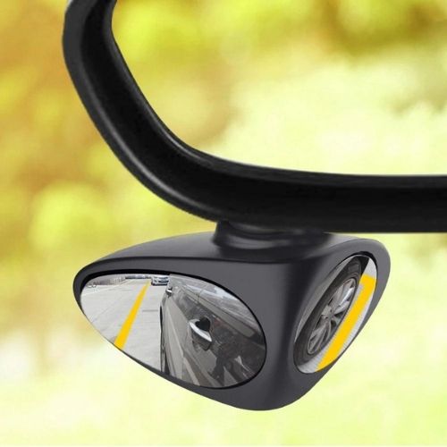 2x Double Blind Spot Car Mirrors مرآة مزدوجة للنقاط العمياء للسيارة