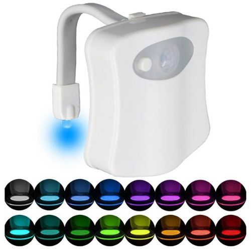 2x Toilet Night Light عدد 2 ضوء ليلي للمرحاض