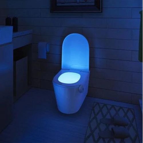 2x Toilet Night Light عدد 2 ضوء ليلي للمرحاض